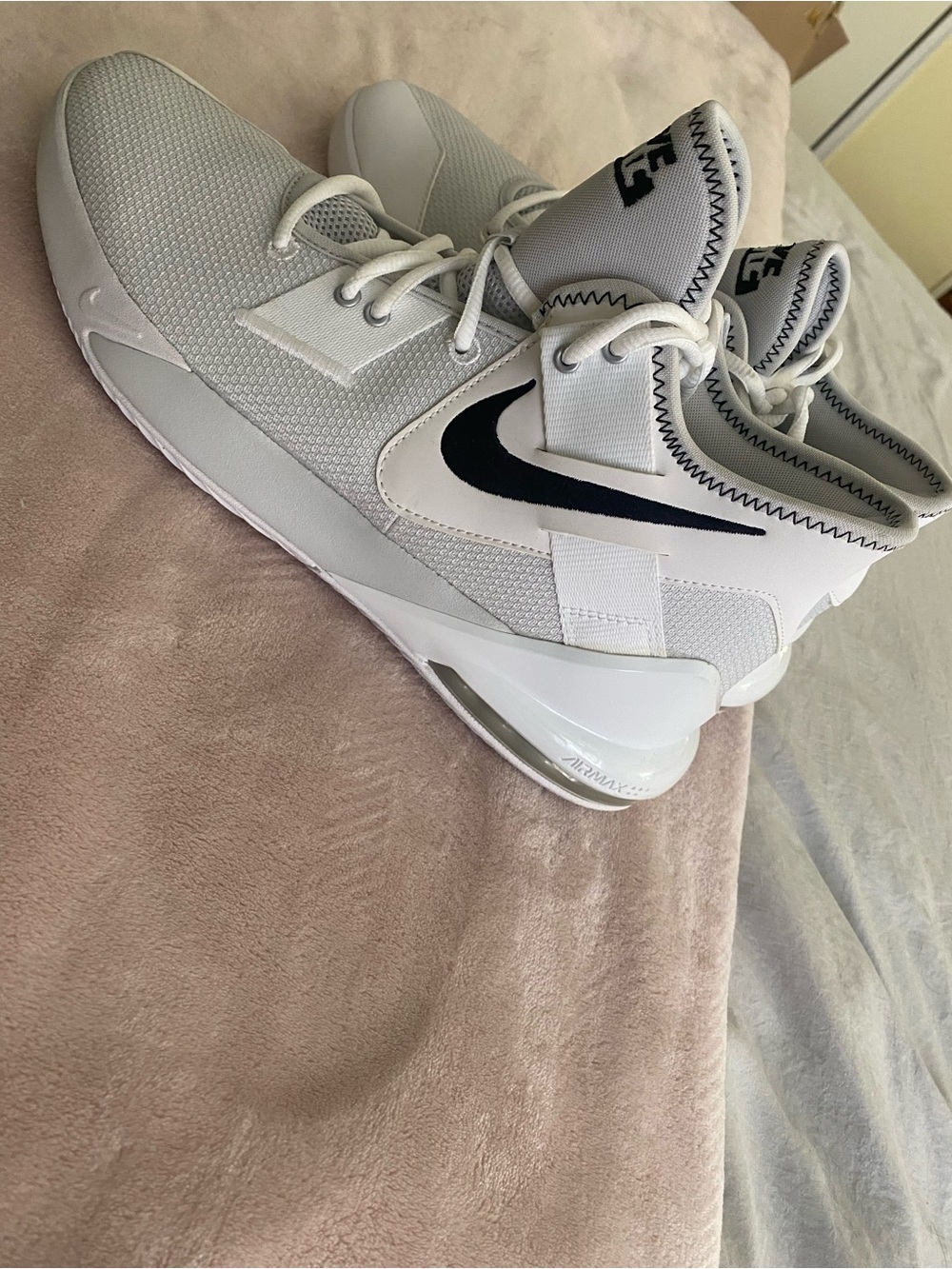 Nike Air Max Impact 2 Mens 10.5 Mid High Top Basketball Shoes Sneakers - Picture 4 of 9